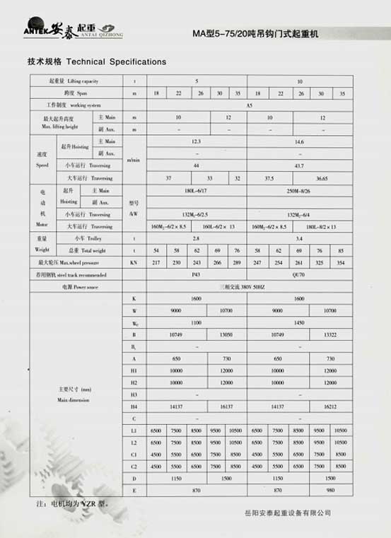 岳阳安泰起重设备有限公司 岳阳安泰起重设备有限公司